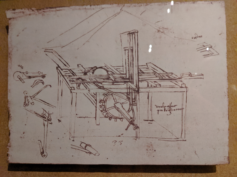 Illustration for article titled Pictures from the Reagan Library: The da Vinci Exhibit